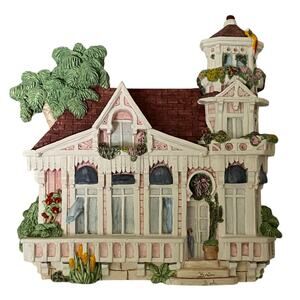 RARE 1992 Brian Baker’s Déjà Vu Collection #1411 "Tropical Fantasy" Signed Art